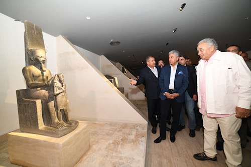 Egypt reopens renovated Luxor Cachette hall