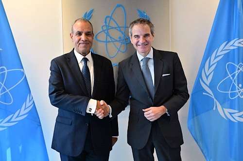 Egypt Minister, IAEA chief discuss nuclear cooperation and Middle East tensions