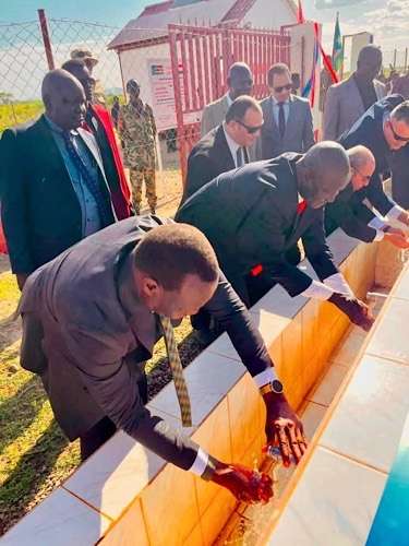 Egypt-backed groundwater station inaugurated at Juba University