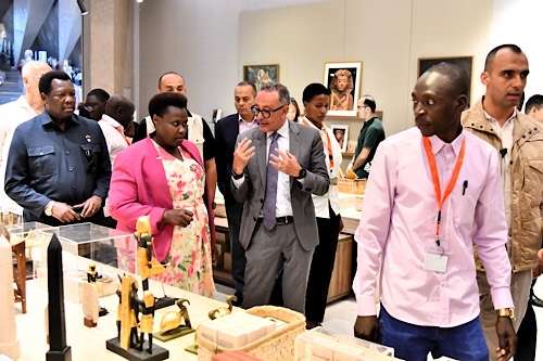 Uganda’s vice president visits Egypt’s Grand Egyptian Museum